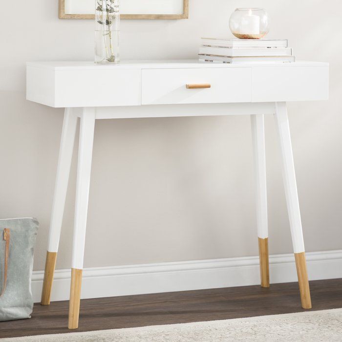 Keon Console Table | Furniture, Console Table, Sale Table Throughout White Gloss And Maple Cream Console Tables (View 16 of 20)