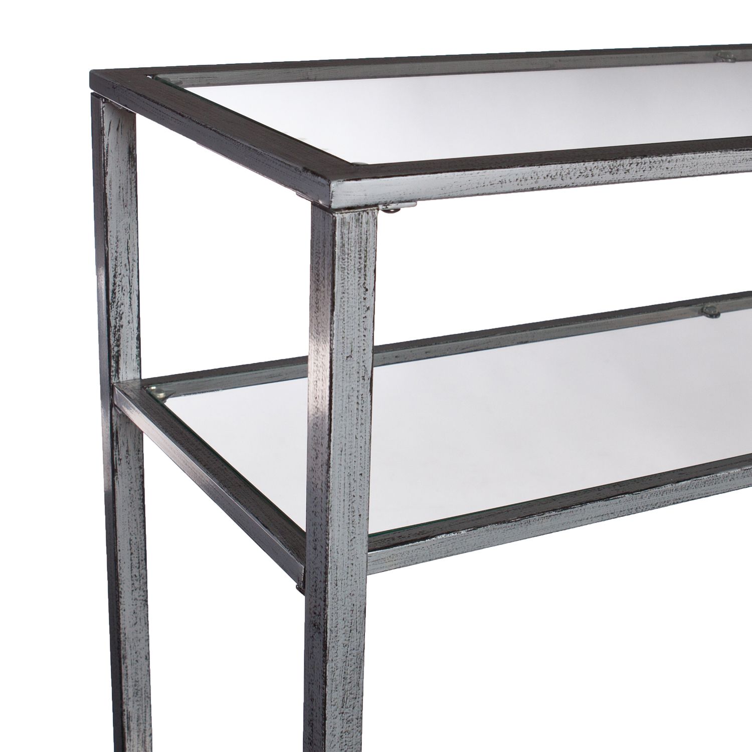 Kindred Silver Metal Console Table — Pier 1 In Silver Stainless Steel Console Tables (View 2 of 20)