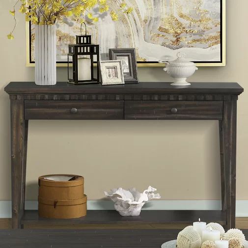 Laurel Foundry Modern Farmhouse Suzann Console Table & Reviews Inside Modern Farmhouse Console Tables (View 15 of 20)