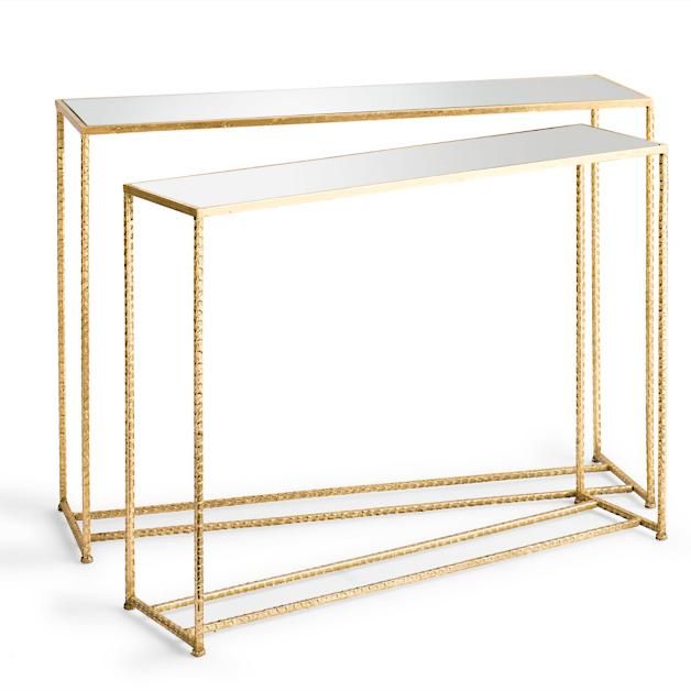 Maddie Nesting Console Table, Set Of Two | Grandin Road In 2020 | Iron Inside Nesting Console Tables (View 17 of 20)