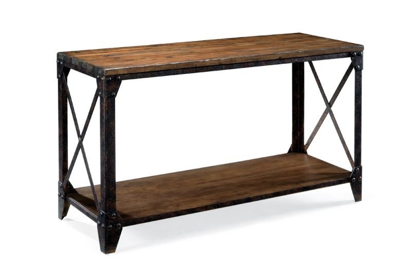 Magnussen – Pinebrook Wood Rectangular Sofa Table – T1755 73 Intended For Wood Rectangular Console Tables (View 8 of 20)