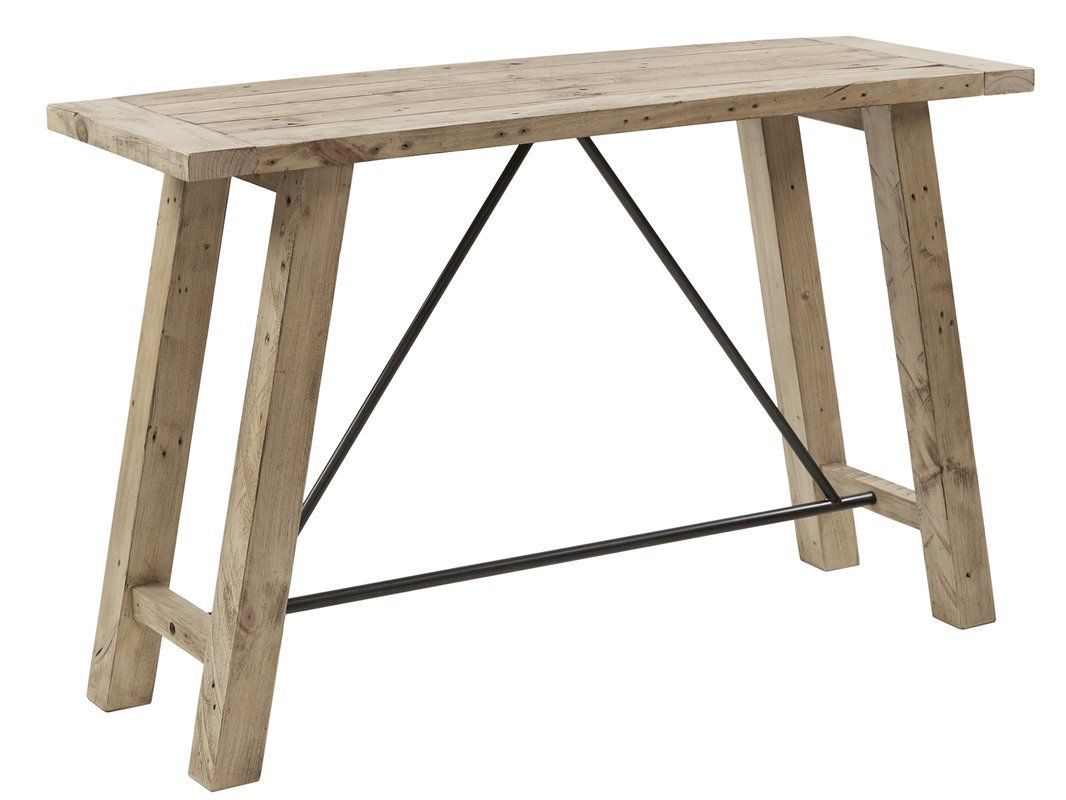 Maiorano Console Table | Birch Lane | Wood Grain Veneer, Console Table In Wood Veneer Console Tables (View 5 of 20)