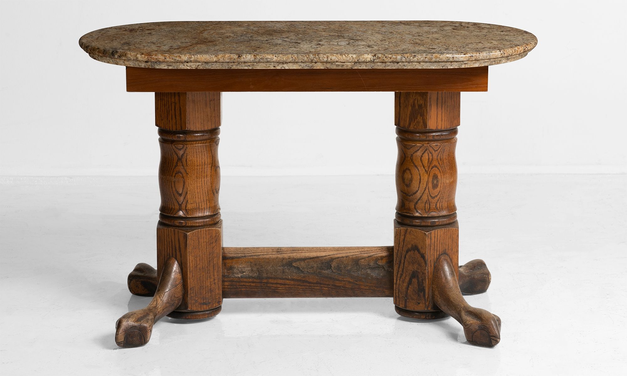 Marble & Oak Console Tables :: Obsolete For Honey Oak And Marble Console Tables (View 16 of 20)