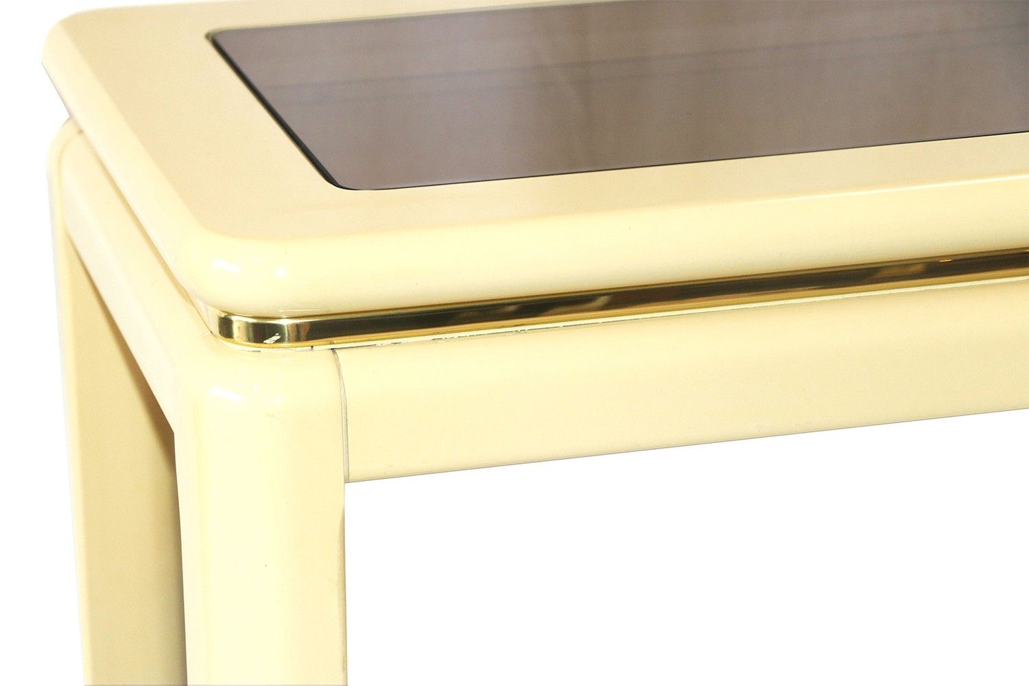 Mid Century Modern Lacquered Console Table Lane Furniture | Mary Kay's Pertaining To 2 Piece Modern Nesting Console Tables (View 15 of 20)
