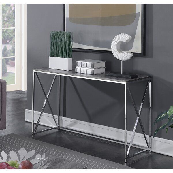 Modern Console + Sofa Tables | Allmodern Throughout Square Modern Console Tables (View 11 of 20)