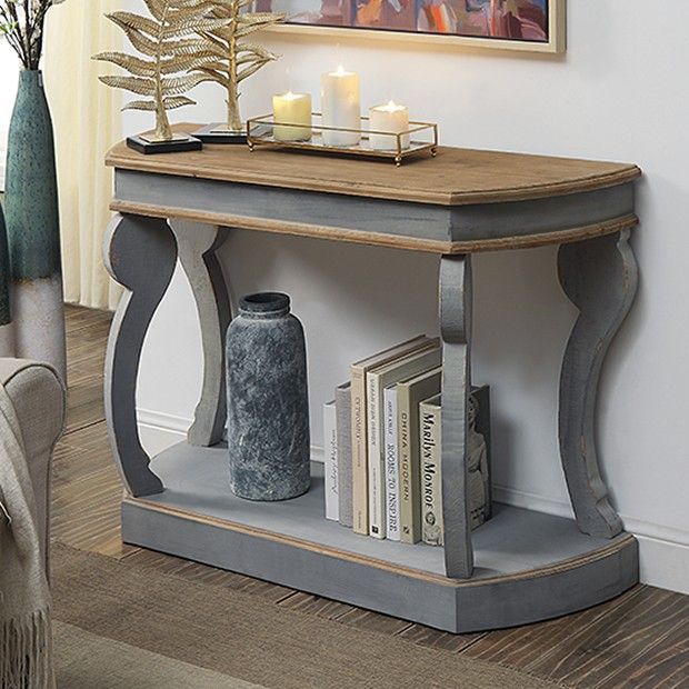 Modern Farmhouse Fir Wood Console Table In 2020 | Rustic Console Tables Intended For Modern Farmhouse Console Tables (View 14 of 20)