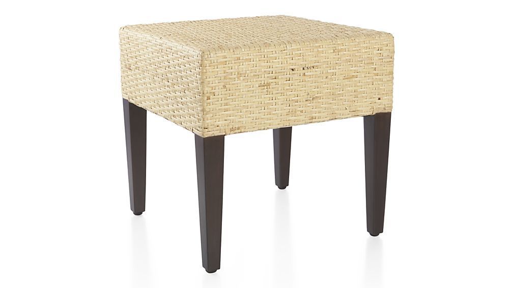 Nassau Natural Stool In Ottomans & Cubes | Stool, Cube Ottoman, Furnishings With Natural Solid Cylinder Pouf Ottomans (View 7 of 20)