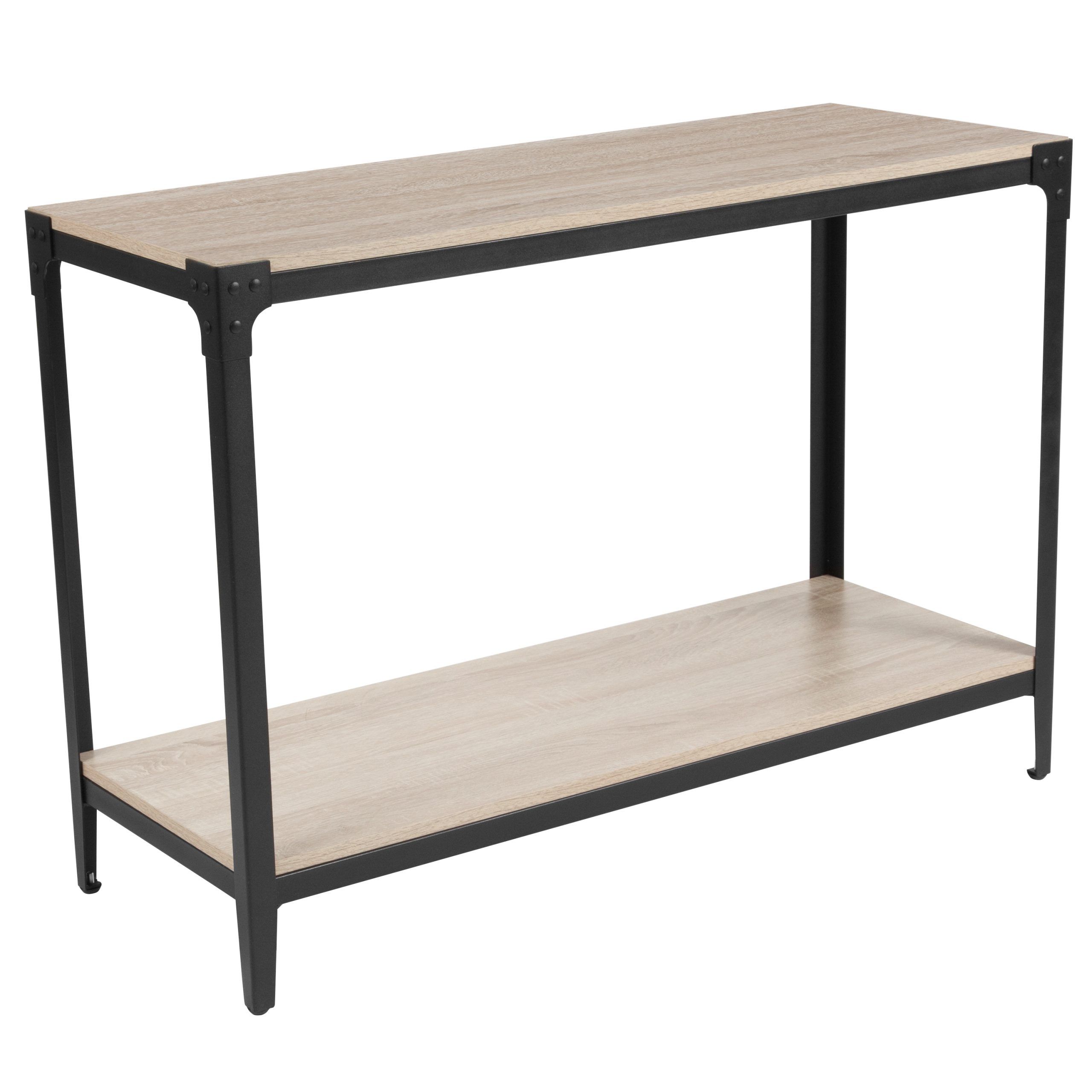 Northvale Collection Console Table With Metal Legs – Walmart Regarding Metal Console Tables (View 19 of 20)