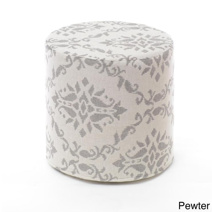 Otto Round Pouf – Benches & Stools – Living – Room & Board Regarding Beige And White Ombre Cylinder Pouf Ottomans (View 15 of 20)