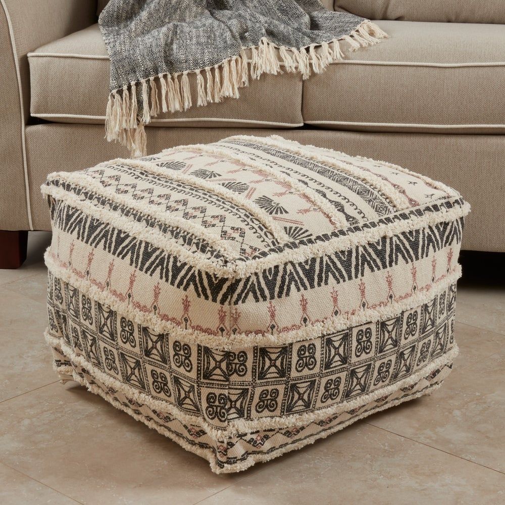 Overstock: Online Shopping – Bedding, Furniture, Electronics With Regard To Scandinavia Knit Tan Wool Cube Pouf Ottomans (View 15 of 20)