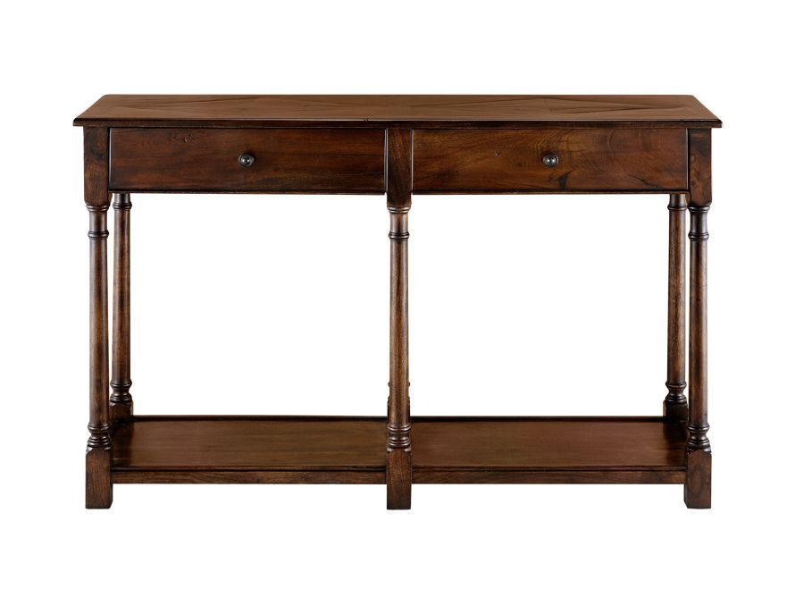Palencia 52" Rectangle Console Table | Wood Console Table, Arhaus For Wood Rectangular Console Tables (View 3 of 20)