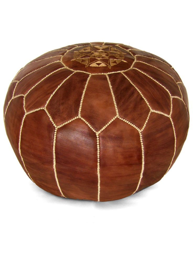 Pin On For The Home In Brown Moroccan Inspired Pouf Ottomans (View 9 of 20)