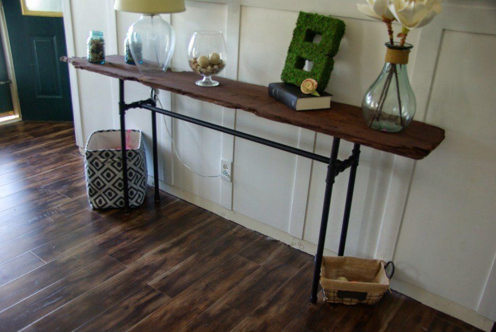 Pin On Home Pertaining To Aged Black Iron Console Tables (View 8 of 20)