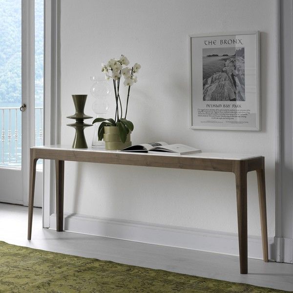 Porada Ziggy Console Table Console Tables | Rectangular Top | Wooden With 2 Piece Modern Nesting Console Tables (View 4 of 20)