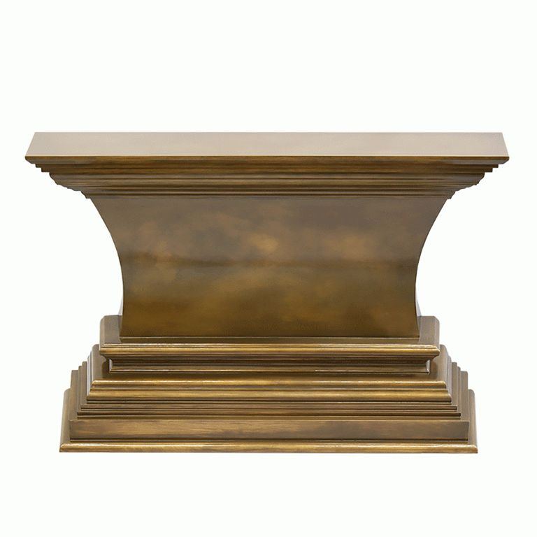 Products / Furniture / Consoles / Bramante Console In Bronze Metal With Rustic Bronze Patina Console Tables (View 20 of 20)