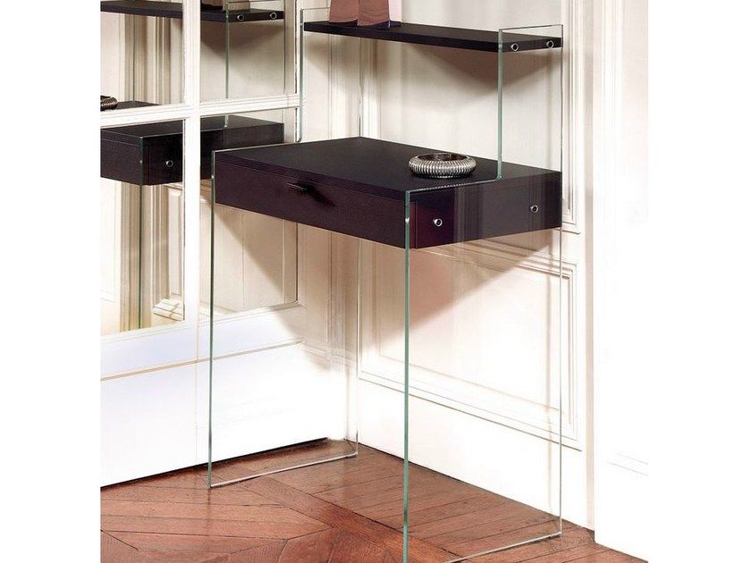 Rectangular Tempered Glass Console Table Bonheur Du Jour – Zen 9 In Rectangular Glass Top Console Tables (View 4 of 20)