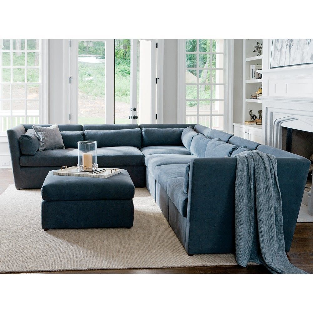 Regina Andrew Tommy Modular Sectional & Ottoman | Sectional Ottoman Inside Pearl Modular Ottomans (View 14 of 20)