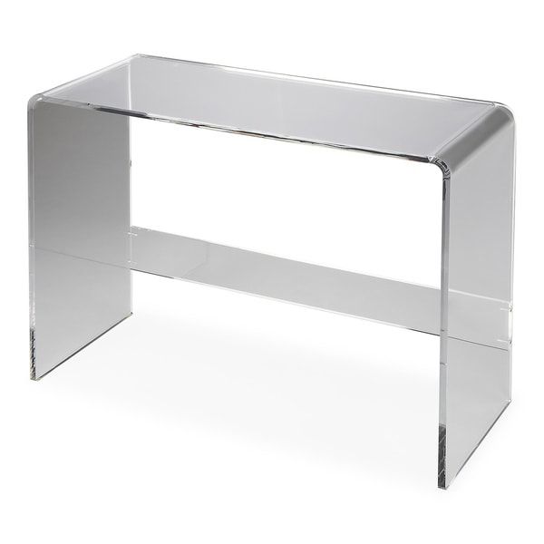 Shop Handmade Butler Crystal Clear Acrylic Console Table (taiwan Intended For Gold And Clear Acrylic Console Tables (View 1 of 20)