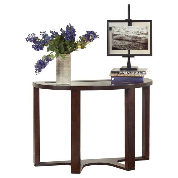 Shop Marion Dark Brown Sofa Table – Overstock – 9148916 Intended For Dark Brown Console Tables (Gallery 20 of 20)
