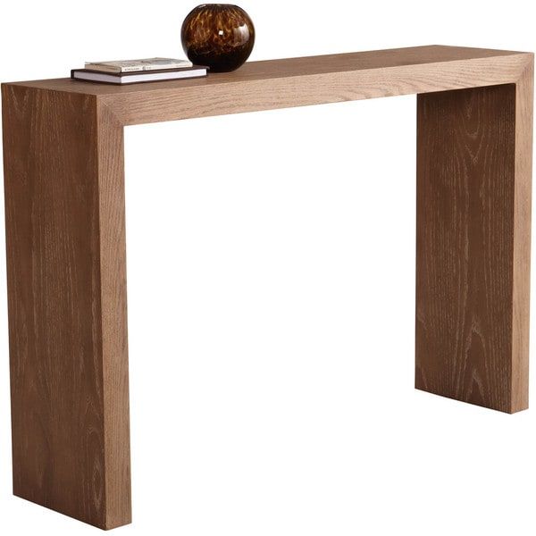 Shop Sunpan 'ikon' Arch Contemporary Wood Console Table – Free Shipping In 2 Piece Modern Nesting Console Tables (View 20 of 20)