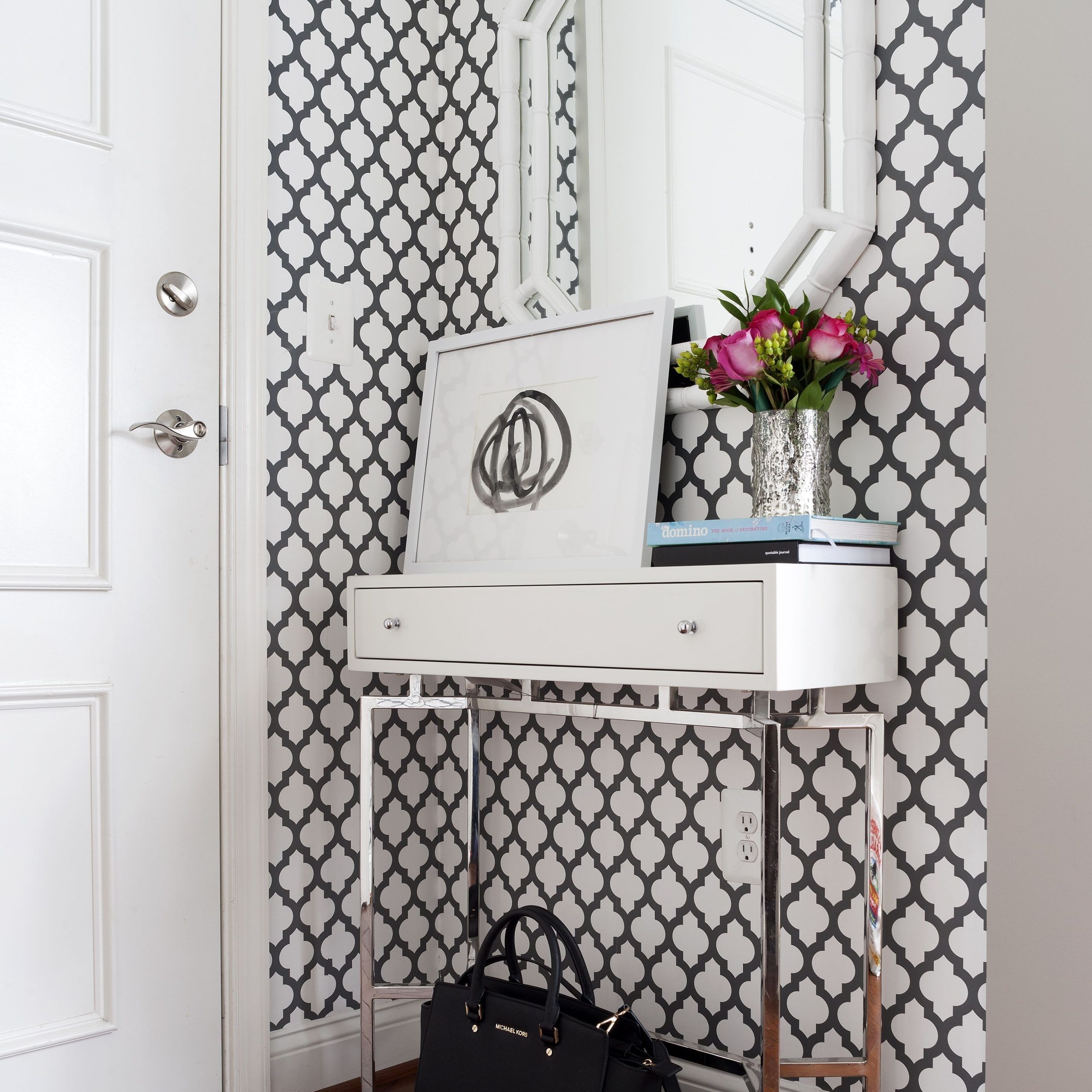 Small Entryway Console Table – Ideas On Foter Intended For Gray Wood Black Steel Console Tables (View 3 of 20)
