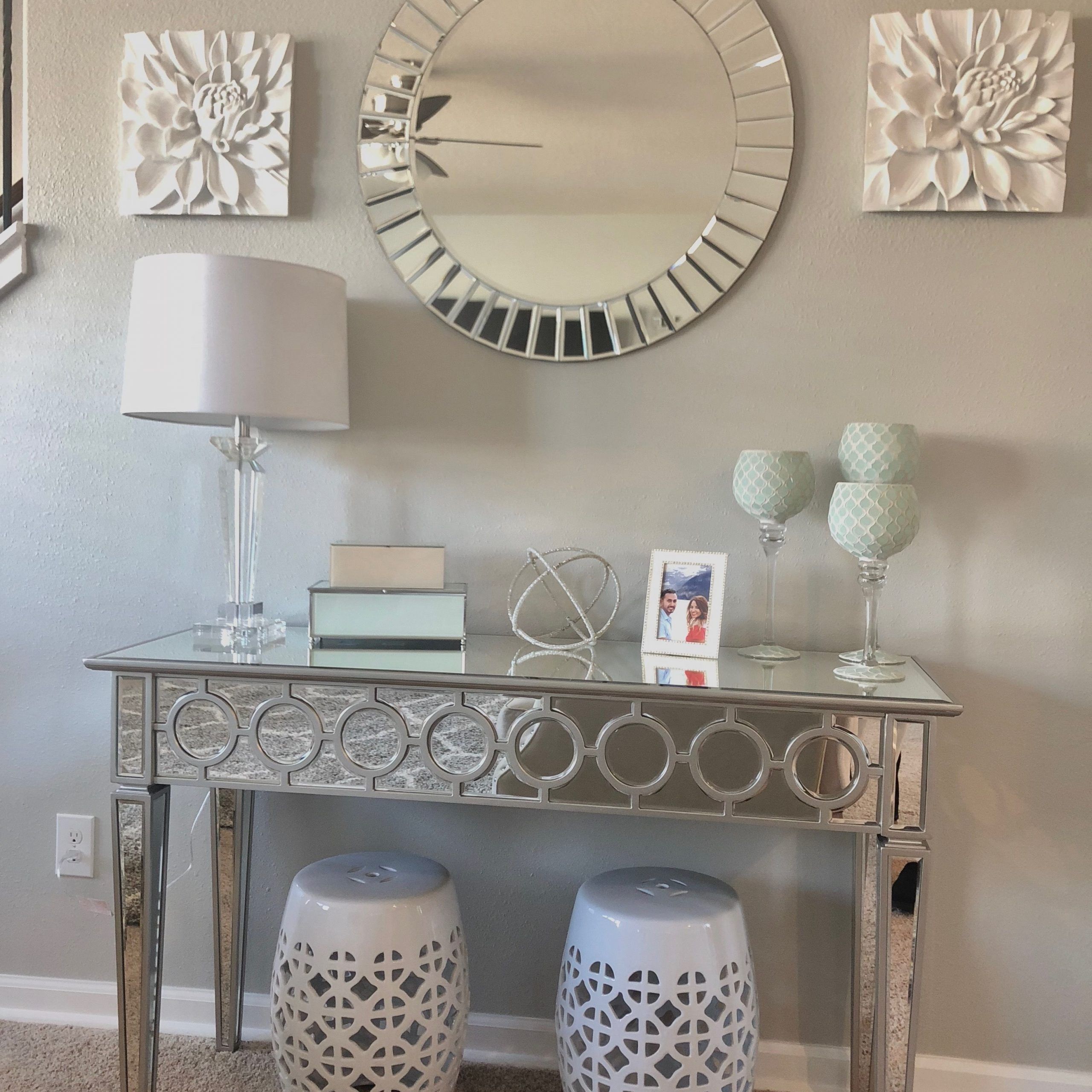 Sophie Mirrored Console Table  Z Gallerie # Within Mirrored Modern Console Tables (View 12 of 20)