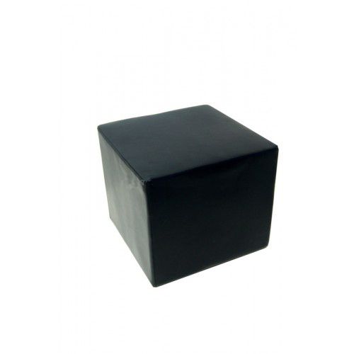 Square Ottoman Cube Pouf Ottomans Intended For Stripe Black And White Square Cube Ottomans (View 18 of 20)