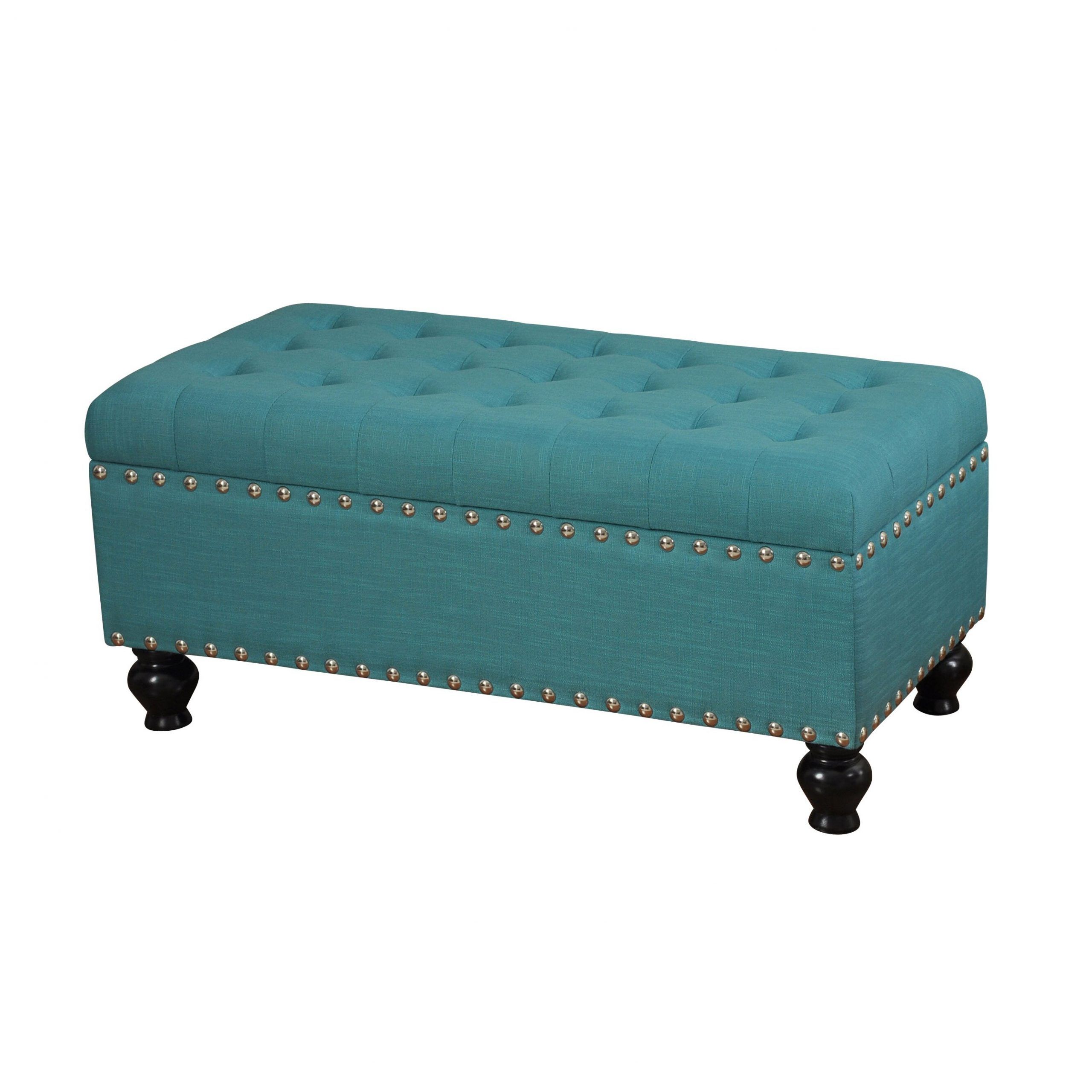 Style Craft Tufted Storage Ottoman & Reviews | Wayfair With Gray Velvet Tufted Storage Ottomans (View 5 of 20)