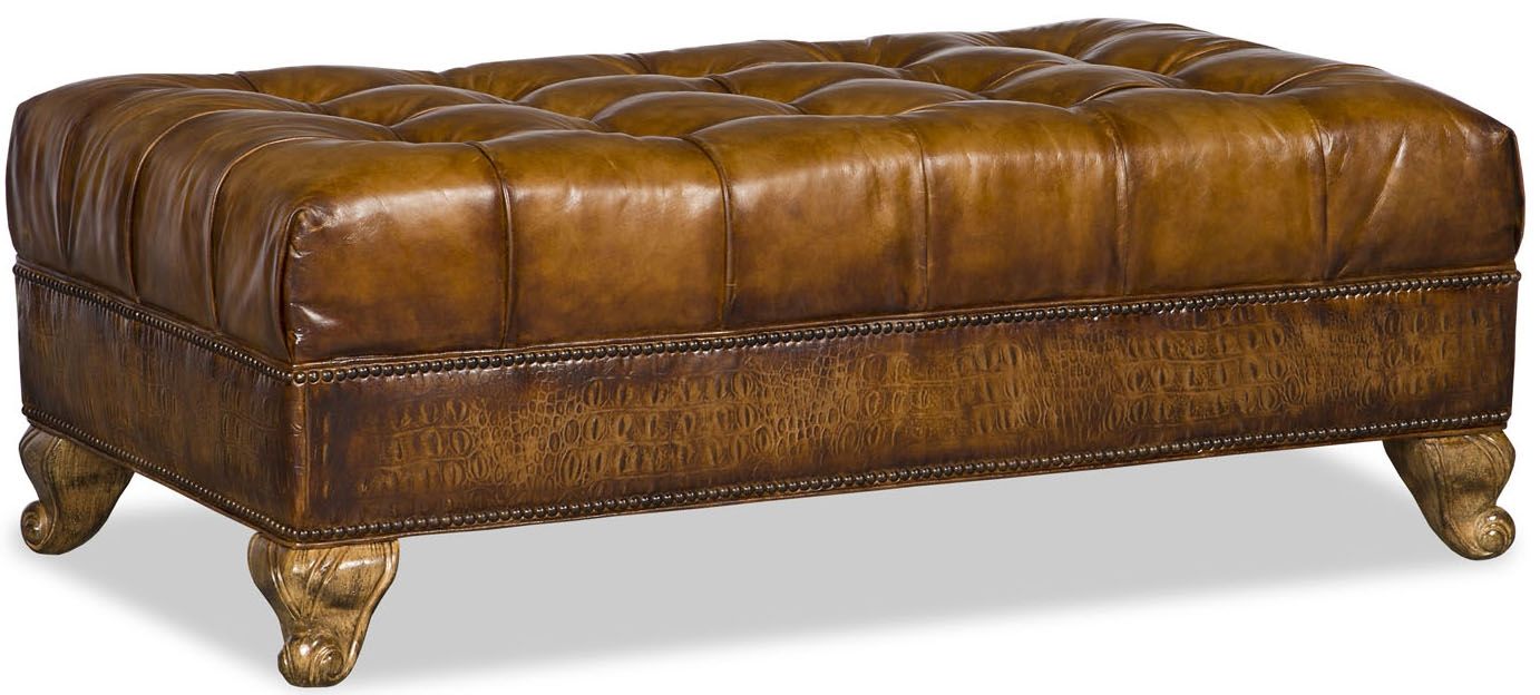 Stylish Tufted Ottoman Sofa Within Tufted Ottoman Console Tables (View 4 of 20)