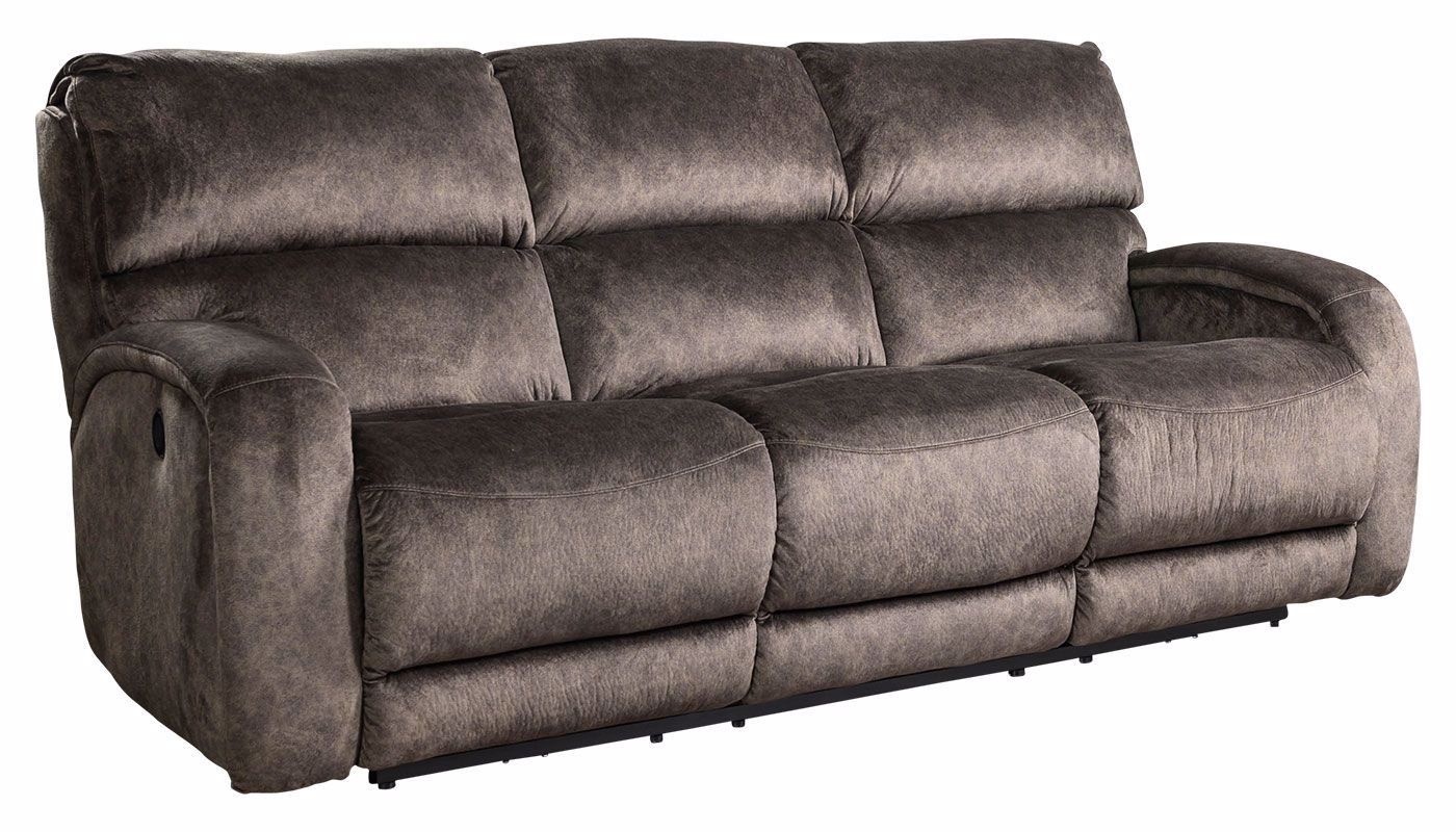 Sunrise Cocoa Power Reclining Sofa – Home Zone Furniture | Living Room Throughout Cocoa Console Tables (Gallery 20 of 20)