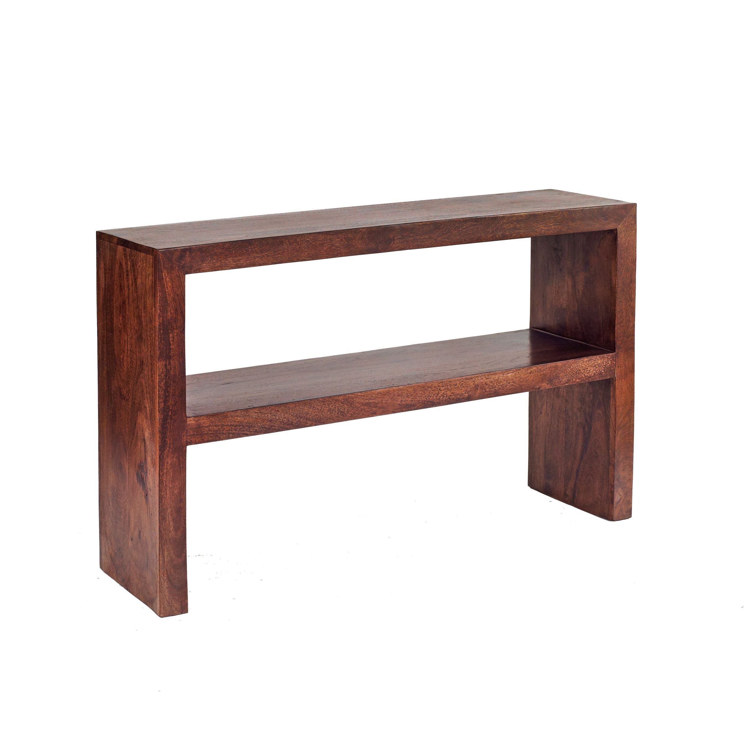 Toko Dark Mango Console Table – My Furniture Direct Within Natural Mango Wood Console Tables (View 7 of 20)