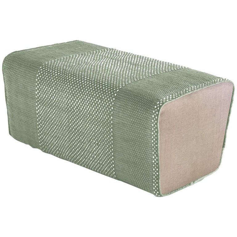 Tres Collection Sage Hand Loomed Wool And Felt Poufandreu Carulla Intended For Cream Wool Felted Pouf Ottomans (View 14 of 20)
