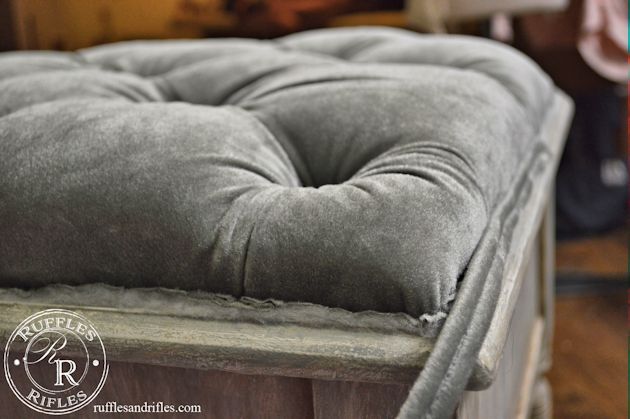 Tutorial How To Make Double Welting In Scandinavia Wrapped Wool Cylinder Pouf Ottomans (View 20 of 20)
