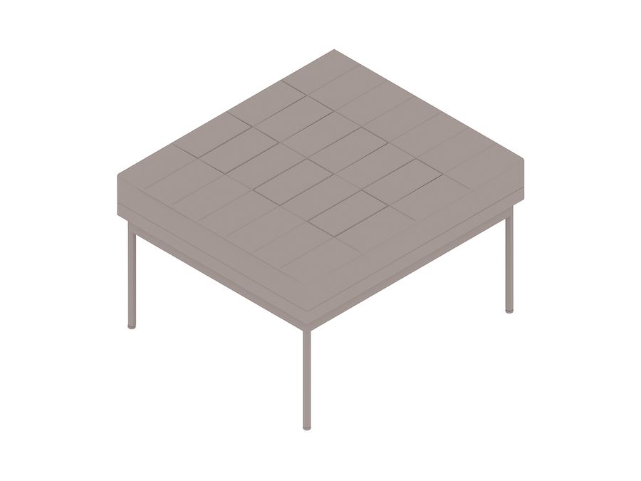 Tuxedo Component Ottoman – 3d Product Models – Geiger In Tuxedo Ottomans (View 19 of 20)