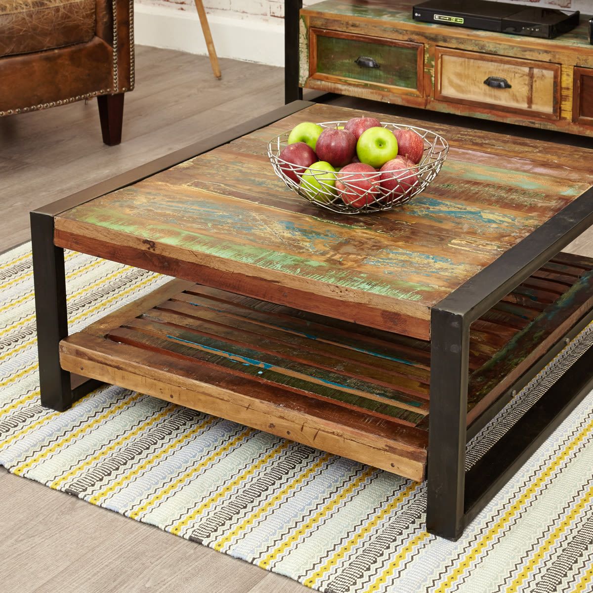 Urban Chic Square Coffee Table Was £230.00 Now £ (View 4 of 20)