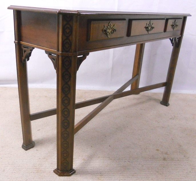 Walnut Console Table In Antique Georgian Style – Sold In Walnut Console Tables (View 11 of 20)