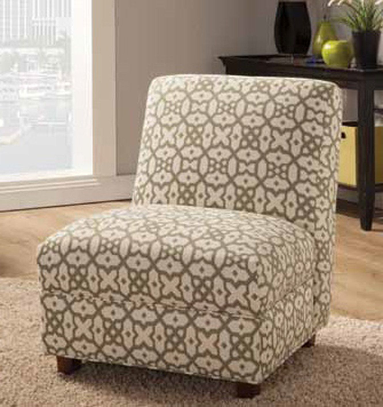 White Fabric Accent Chair – Steal A Sofa Furniture Outlet Los Angeles Ca Intended For White Textured Round Accent Stools (View 2 of 20)