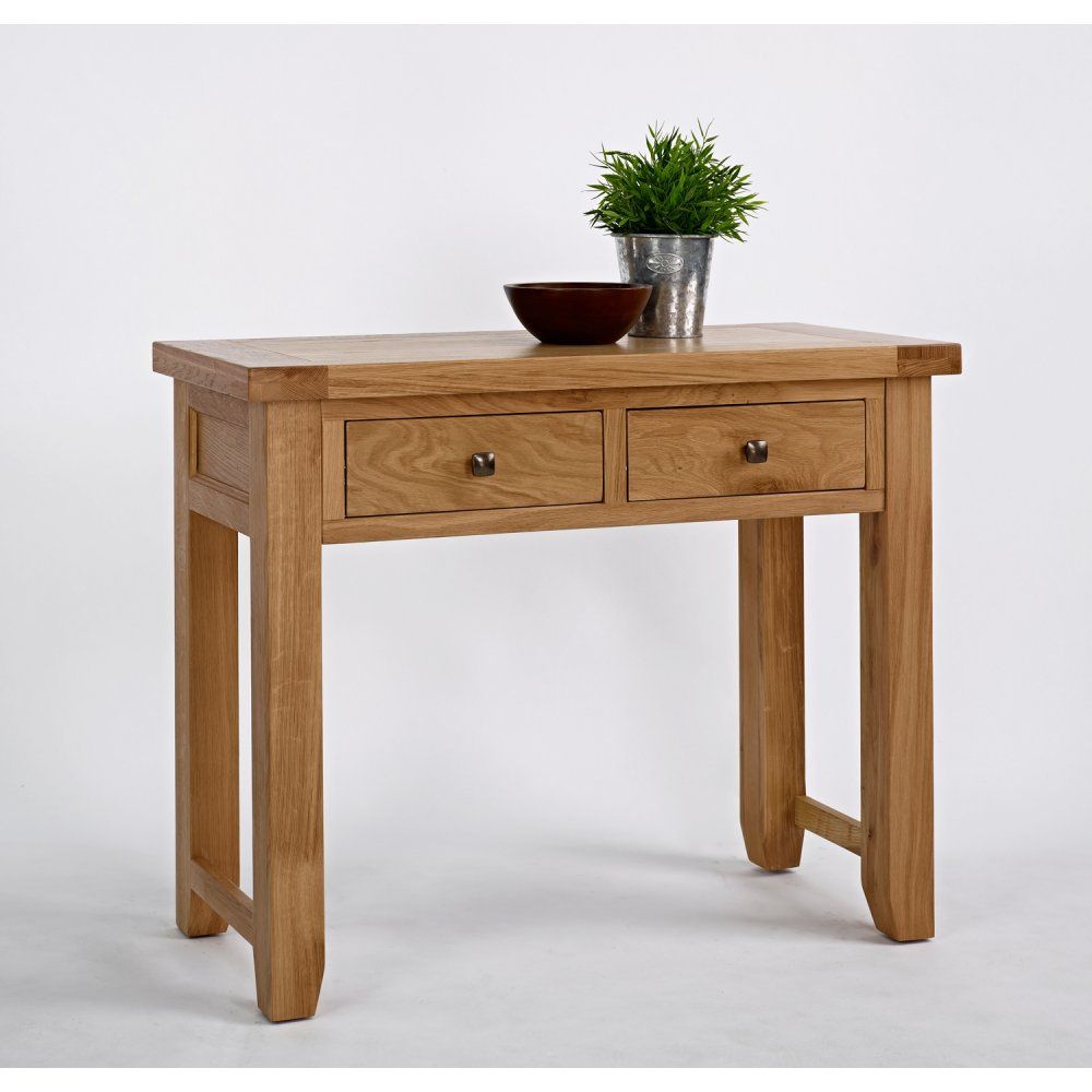 Windsor 2 Drawer Console Table | The Furniture House With Regard To 2 Drawer Oval Console Tables (View 5 of 20)