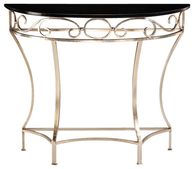 Wrought Iron Console Table – Contemporary – Console Tables – Within Wrought Iron Console Tables (View 5 of 20)