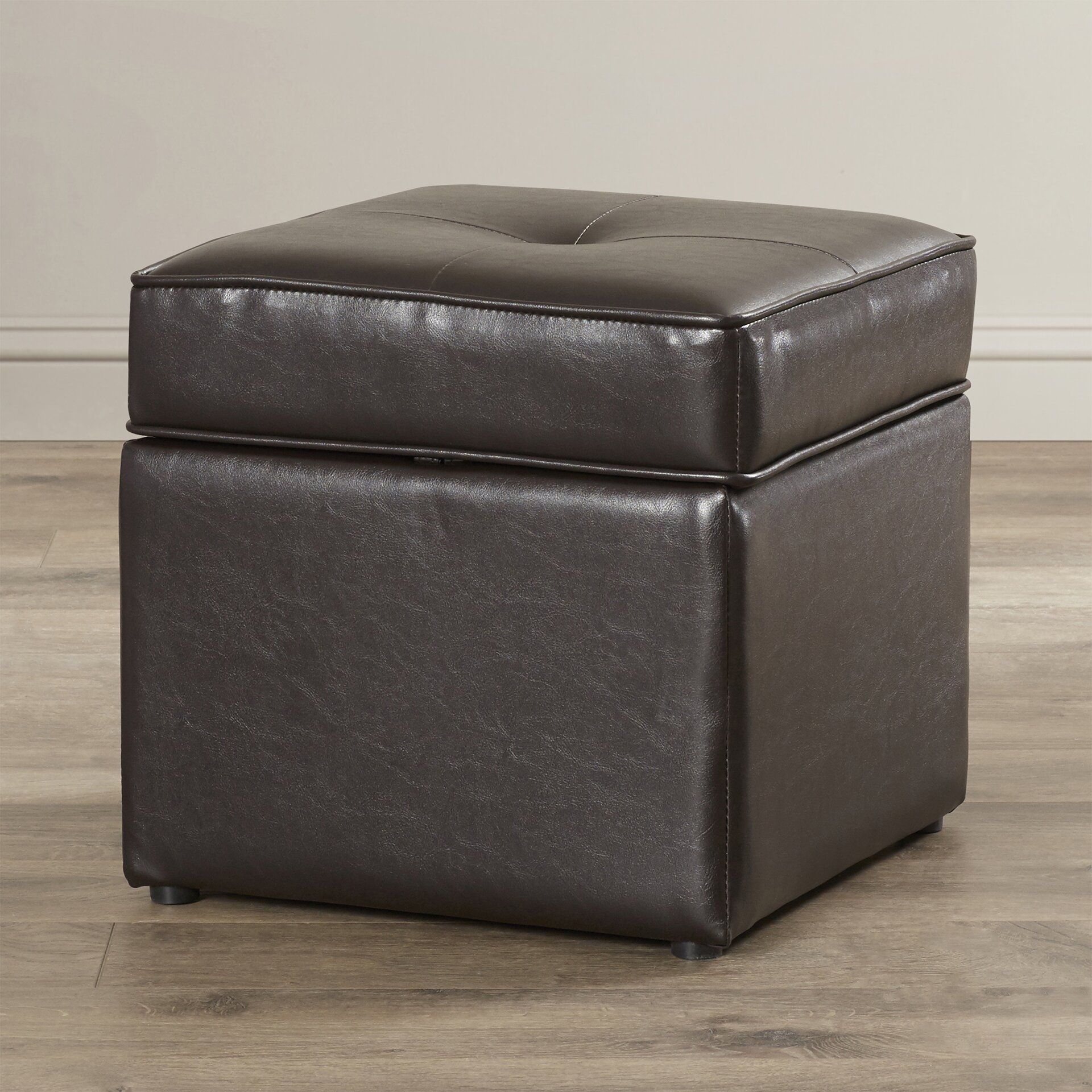 Zipcode™ Design Carmen Cube Ottoman & Reviews | Wayfair Pertaining To Square Cube Ottomans (View 7 of 20)