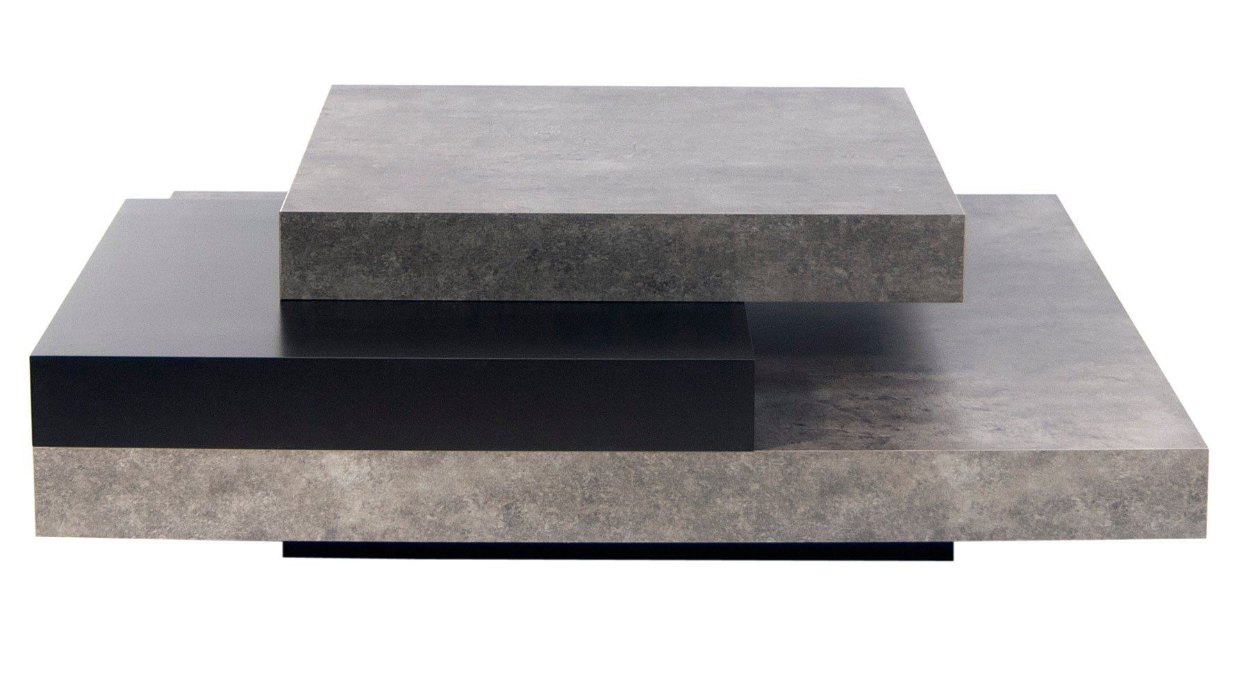 Zuri Furniture Zion Coffee Table Matte Black >>> Much More Details In Square Matte Black Console Tables (View 18 of 20)