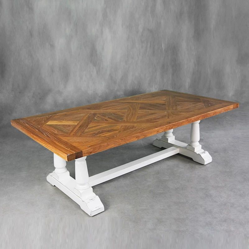 10% Off New Promotional Spot Idyllic French Village / Retro Coffee Table  Made Of Old Elm Wood Coffee Table Mosaic Panel|panel Saw Table|table  Mechanismpanel – Aliexpress Pertaining To Old Elm Coffee Tables (View 11 of 20)