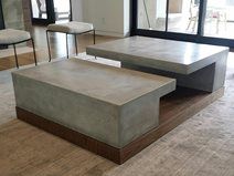 12 Concrete Coffee Tables That Are Stylish & Durable – Concrete Network Within Modern Concrete Coffee Tables (View 4 of 20)