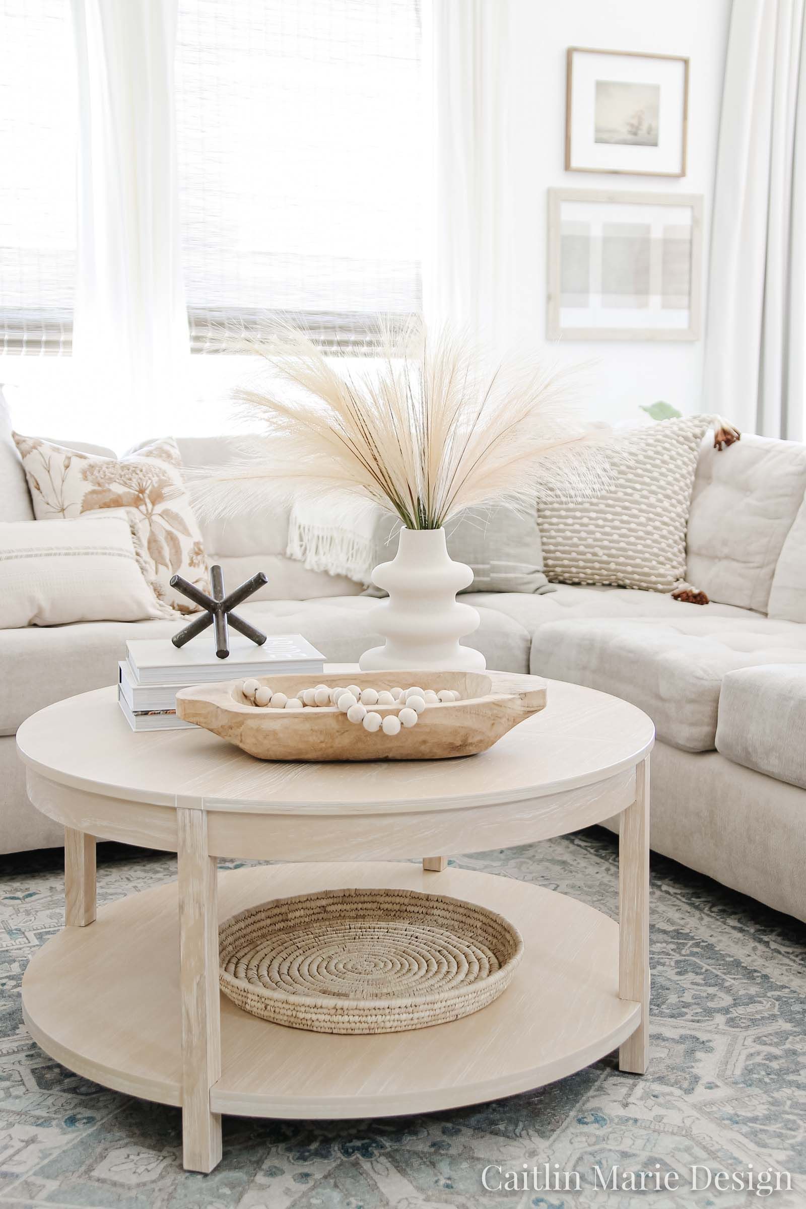 15+ Round Coffee Tables For Any Budget | The Coastal Oak Inside Circular Coffee Tables (View 18 of 20)