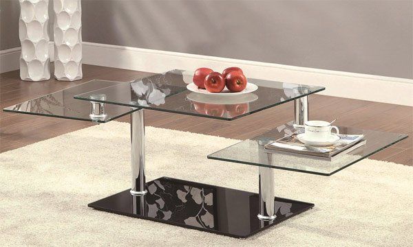 20 Inimitable Styles Of Swiveling Glass Coffee Table | Home Design Lover For Swivel Coffee Tables (View 14 of 20)