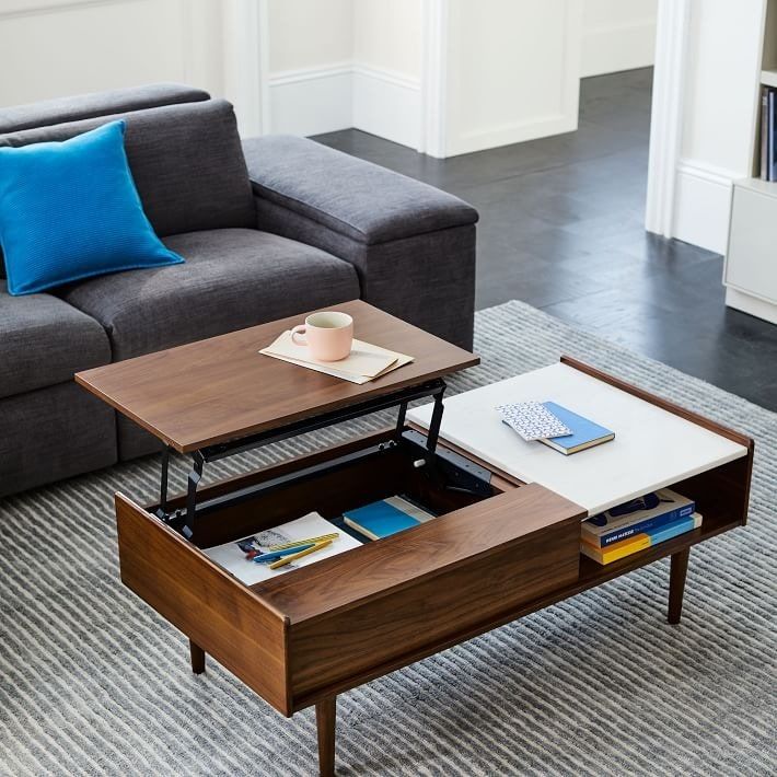 27 Best Coffee Tables With Storage From Target, Wayfair, And More |  Architectural Digest Within Contemporary Coffee Tables With Shelf (View 2 of 20)