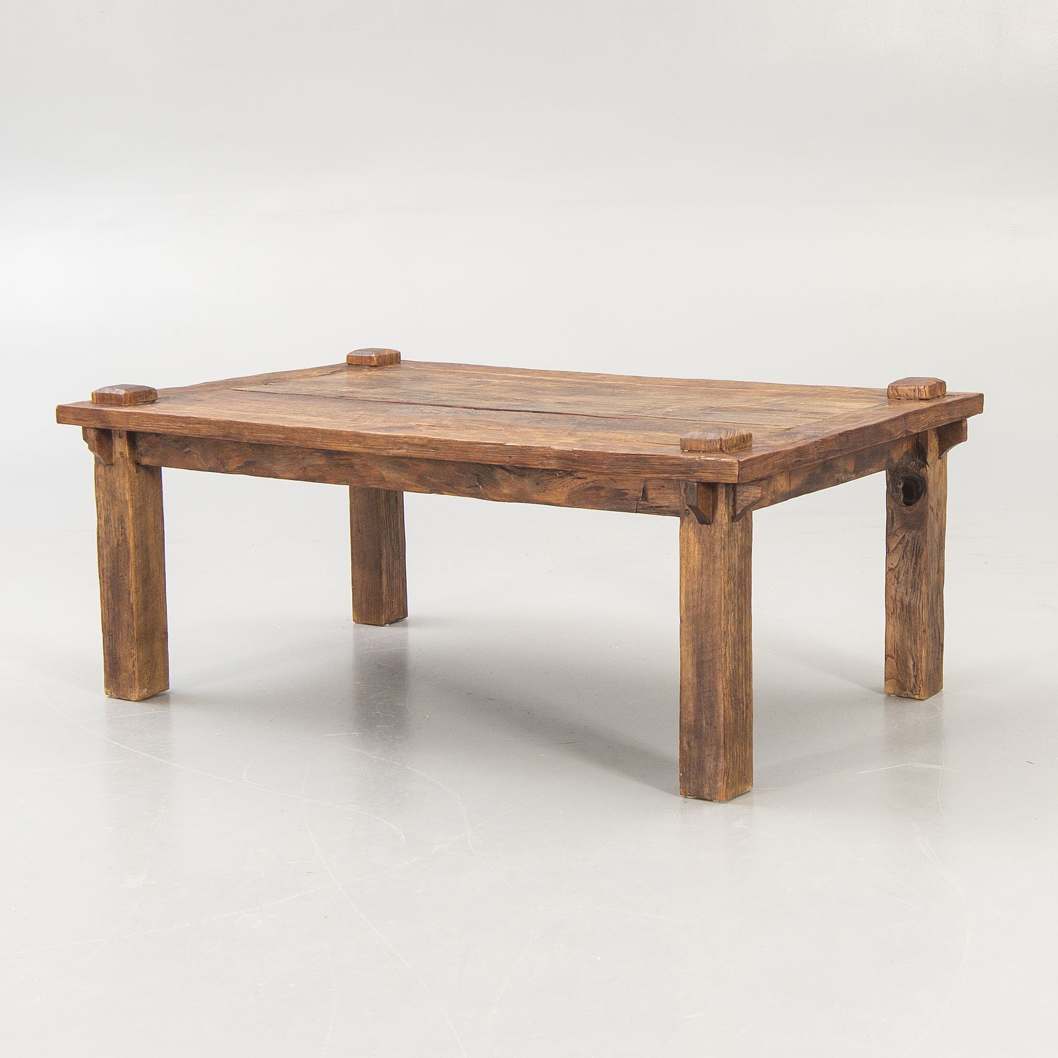 A Wooden Coffee Table Later Part Of The 20th Century. – Bukowskis Regarding Reclaimed Elm Wood Coffee Tables (Gallery 19 of 20)