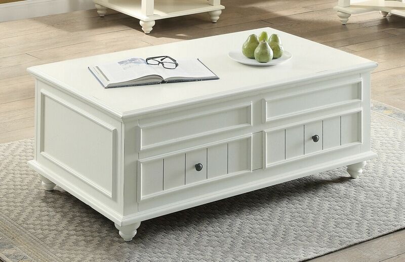 Acme 83325 Rosecliff Heights Lomas Natesa White Washed Finish Wood Lift Top Coffee  Table With Storage Regarding White Storage Coffee Tables (View 15 of 20)