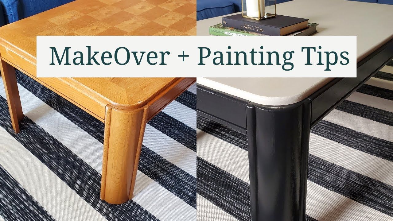 Another Coffee Table Flip + Furniture Painting Tips I Learned From Youtube  – Youtube With Regard To Paint Finish Coffee Tables (Gallery 19 of 20)