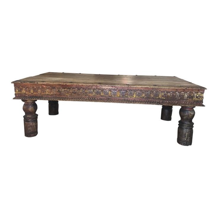 Antique Anglo Indian Hand Carved Wood Coffee Table | Colonial Furniture |  Indonesia Colonial Furniture | Colonial Furniture | Colonial Furniture  Manufacturer With Wooden Hand Carved Coffee Tables (Gallery 20 of 20)